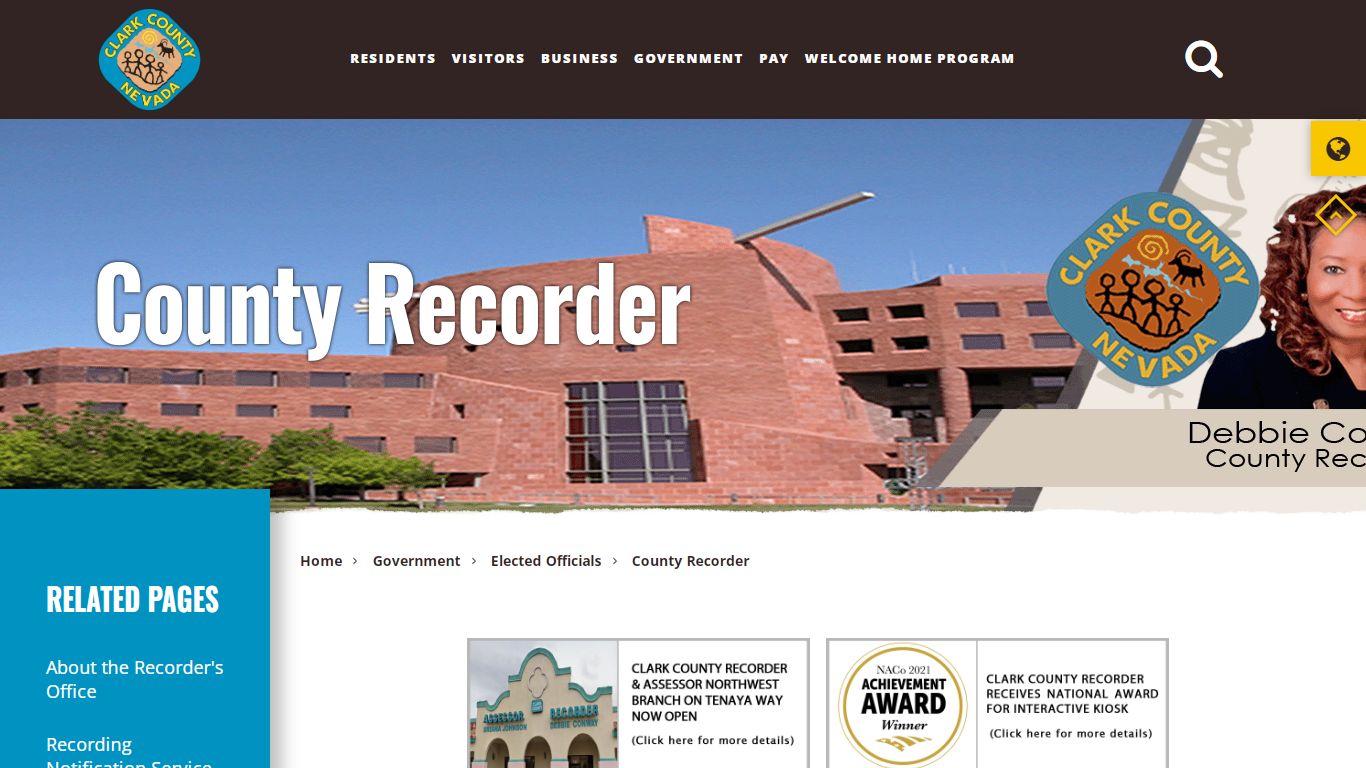 Clark County Recorder | Official Site